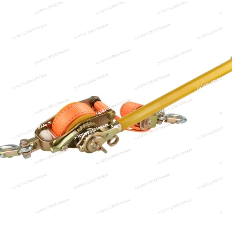 

Suitable for High Quality 1.5 TON Hand Puller with Webbing Web-Strap Belt Puller Cable Puller with Insulating Pipe Tube