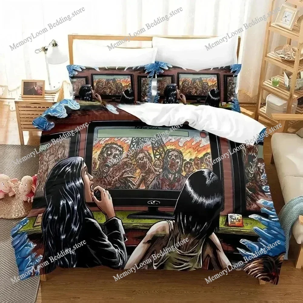 3D Print Extinction Parade Max Brook's Bedding Set Boys Girls Twin Queen Full Size Duvet Cover Pillowcase Bed Adult Bedroom