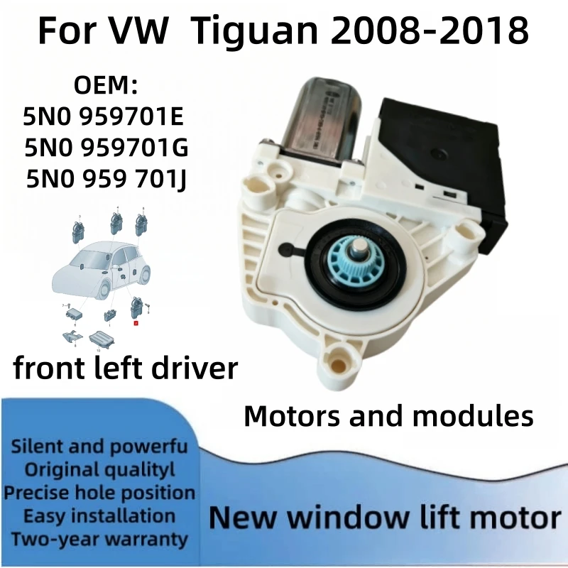 For VW Tiguan 2008-2018 Window motors  and modules 3C0959793C 3C0959792C 5K0959793A 5N0959701G 5N0959702G 5N0959701E 5N0959704E