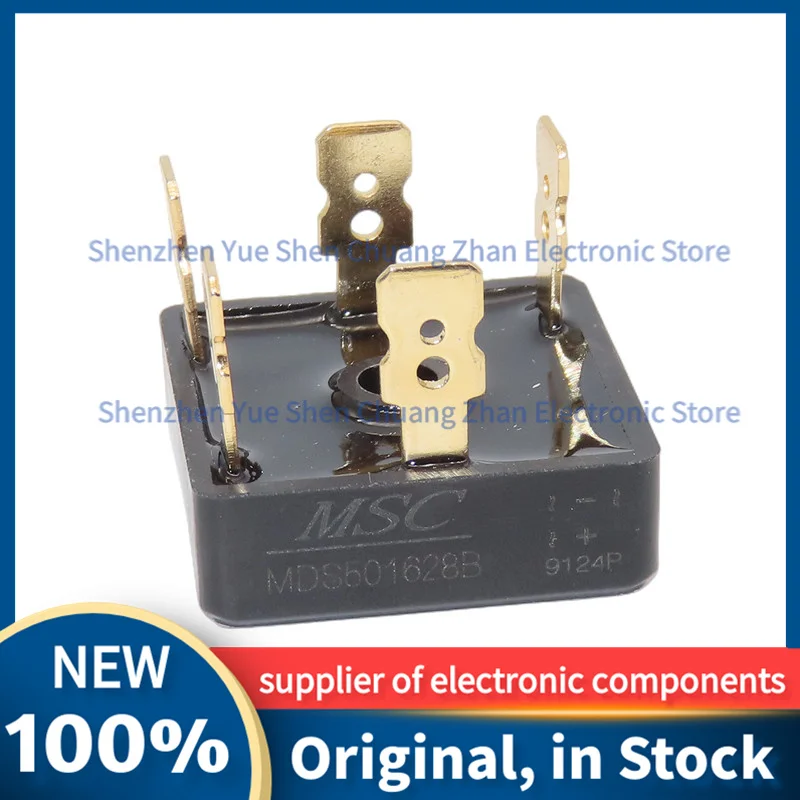 

2PCS/LOT Three phase bridge stack MDS501628B ST5016 MDS351628B large volume gold feet