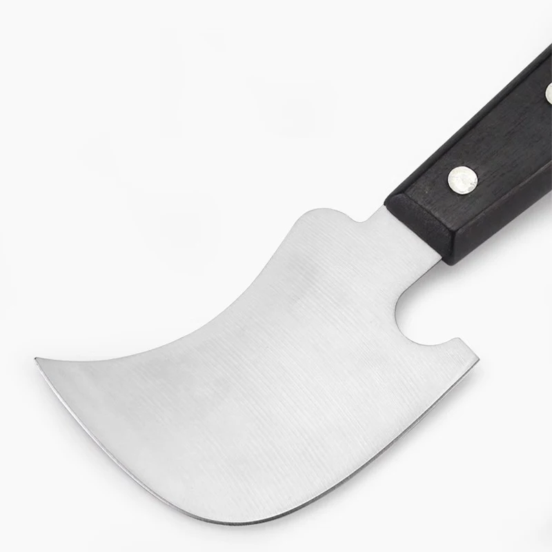 PVC plastic floor trimming crescent shovel floor tool solder stick shovel leveling tool stainless steel glue knife