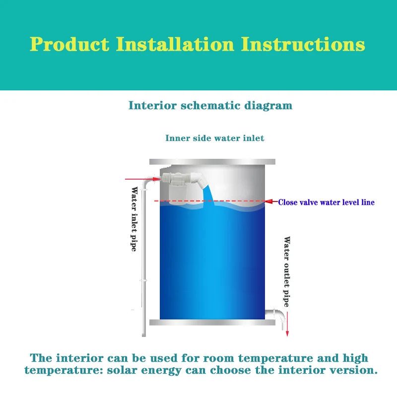 Water Tank, Pool  , Water Tower Float Valve, Fully Automatic Water Level Control Valve, Tower Type Storage Tank Float Valve