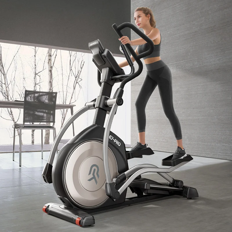 Machine elliptique de cross trainer, appareil de fitness cardio, grande machine elliptique de 52cm