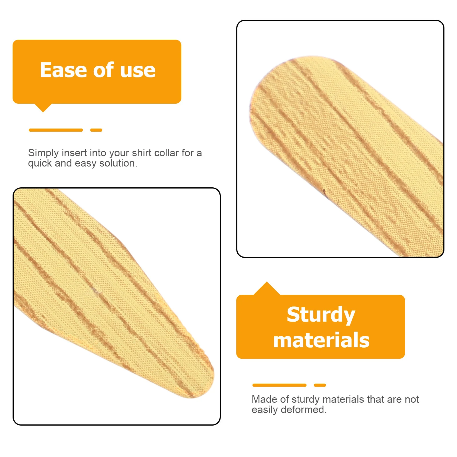 1 زوج البلاستيك يبقى قميص طوق إدراج للرجال فستان قميص يدعم تقوية شرائط ملابس غير رسمية رسمية طوق معززات