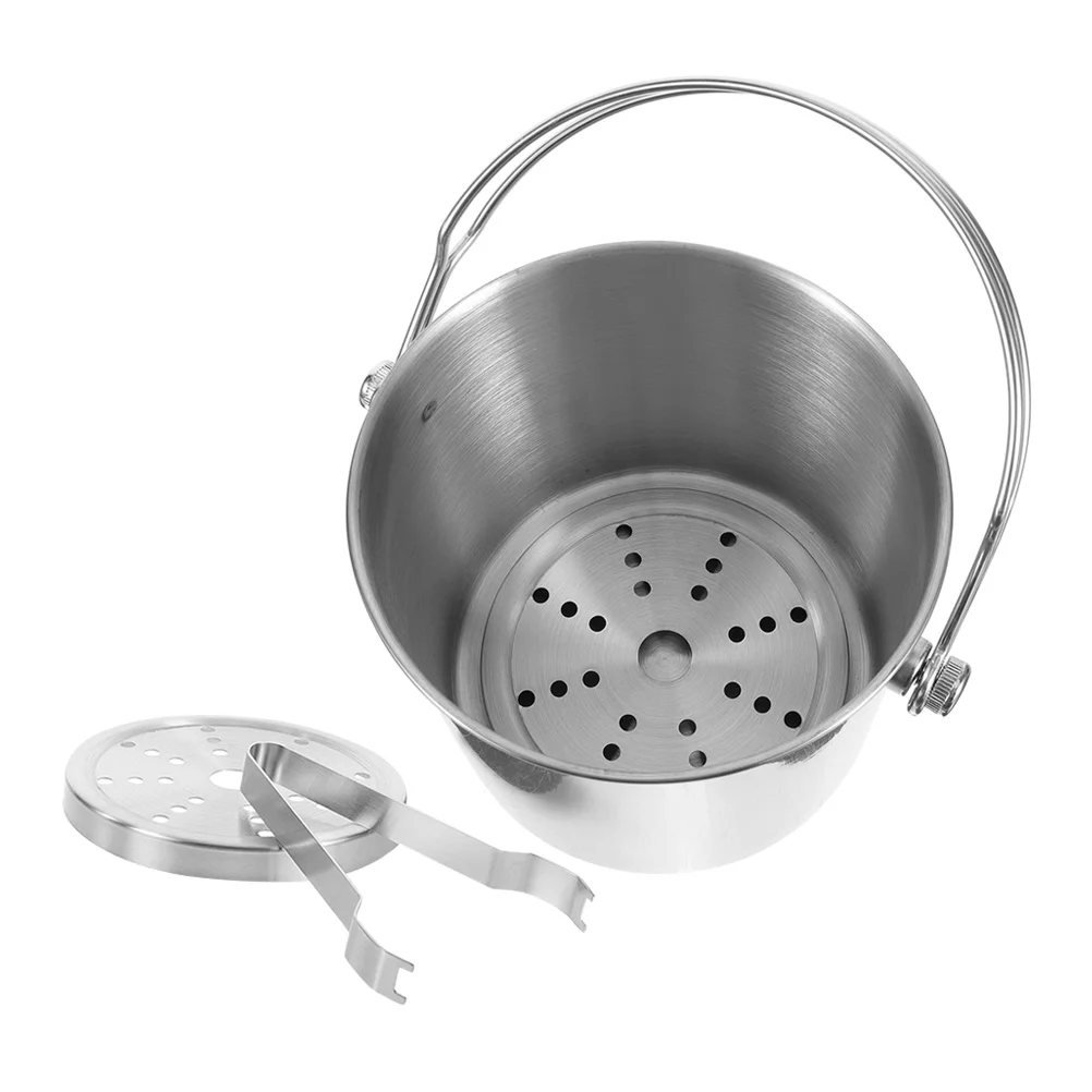 

Stainless Steel Ice Bucket 16cm 2 8L Container Cocktail Bar Bottle Cooling Holder Metal Bucket