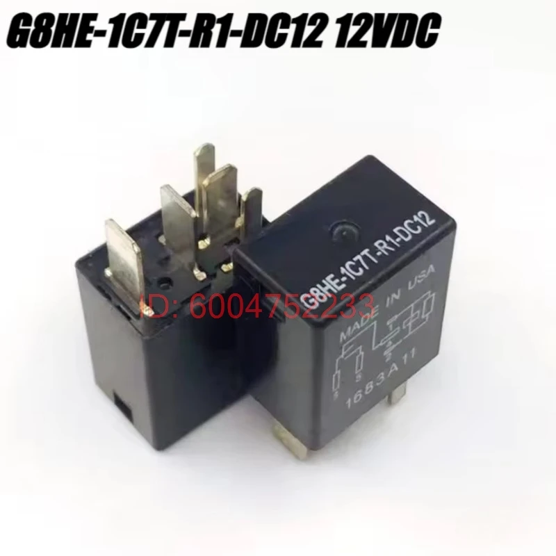 

（Brand New Original）5pcs/lot 100% original genuine relay:G8HE-1C7T-R1-DC12 12VDC 5pins Automotive relay