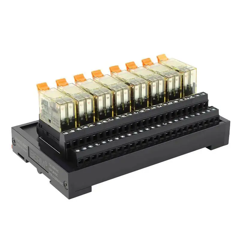 

Промежуточное реле, 4-стороннее, 8-полосное, 1S, 2S, 24 В постоянного тока, модуль платы управления, 1 открытый, два закрытых ПЛК