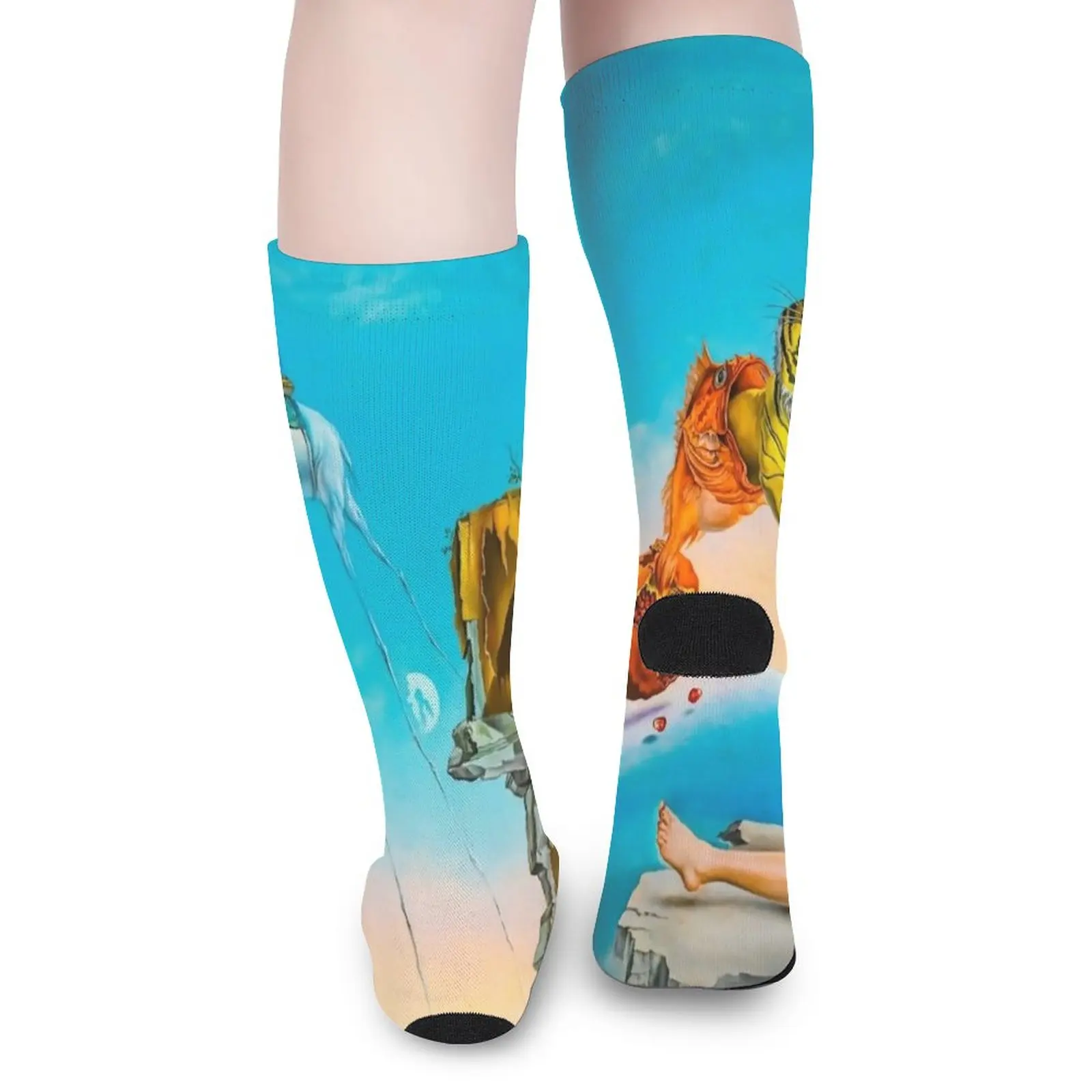 Salvador Dalí\'s Dream Socks sports and leisure sports socks for men