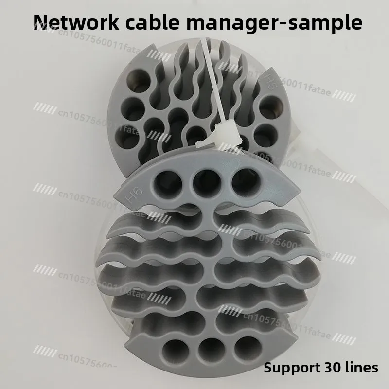 Network Cable Comb Wire Organizer Routing Tool, Cable Harness Arrangement Tool for Router Switch Cabinet Cable Management