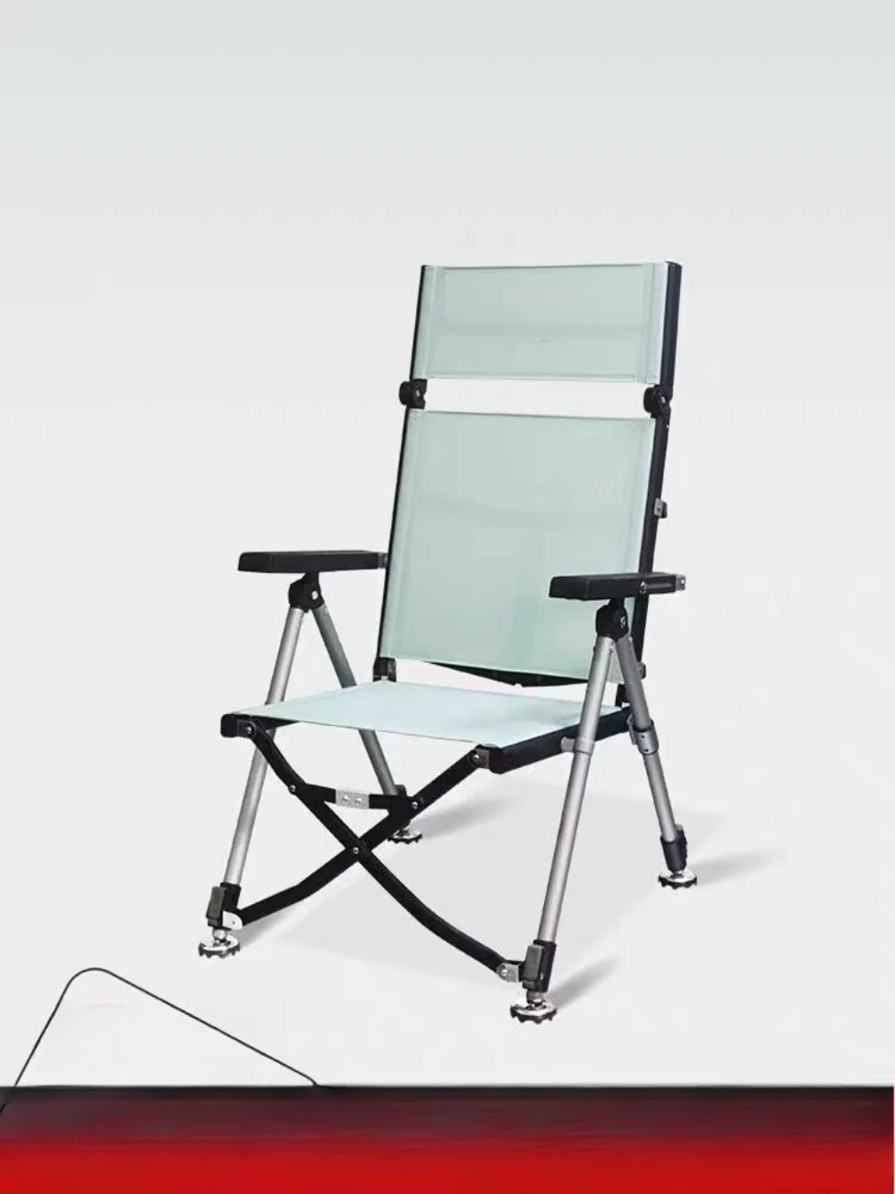 

Fully folding all-terrain liftable multi-function portable fishing chair