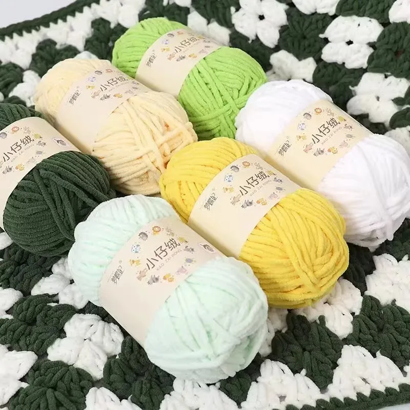 Soft Baby Yarn Ball for Knitting and Crochet, DIY Handmade Woolen Scarves Hats Clothing