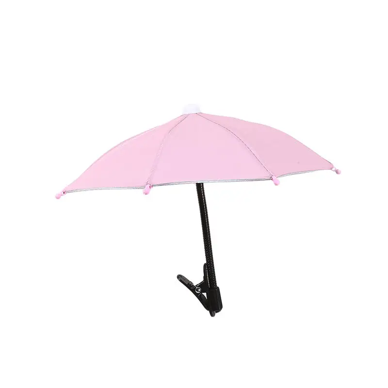 Biegsames Design Auto-Handy-Sonnenschutz Blendschutz mit Clip Handy-Regenschirm Verstellbare Rutschfeste Auto-Handyhalterung – Detail 15