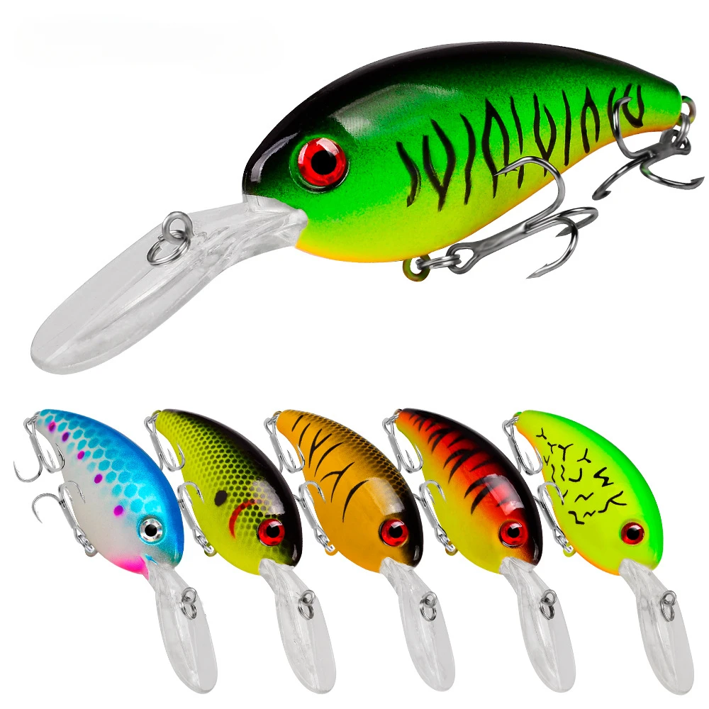 1 adet Crankbait Balıkçılık Lures Deniz Trolling Minnow Yapay Sert Yem 10 cm 14g Büyük Wobblers Hızlı Dalış Yem Sazan Crankbait Pesca