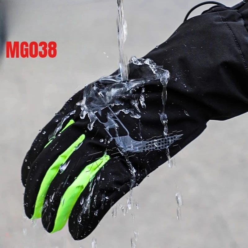 

Перчатки MG038 для езды на мотоцикле, мужские, для гонок, для электровелосипедов, ветрозащитные, водонепроницаемые, теплые, AA