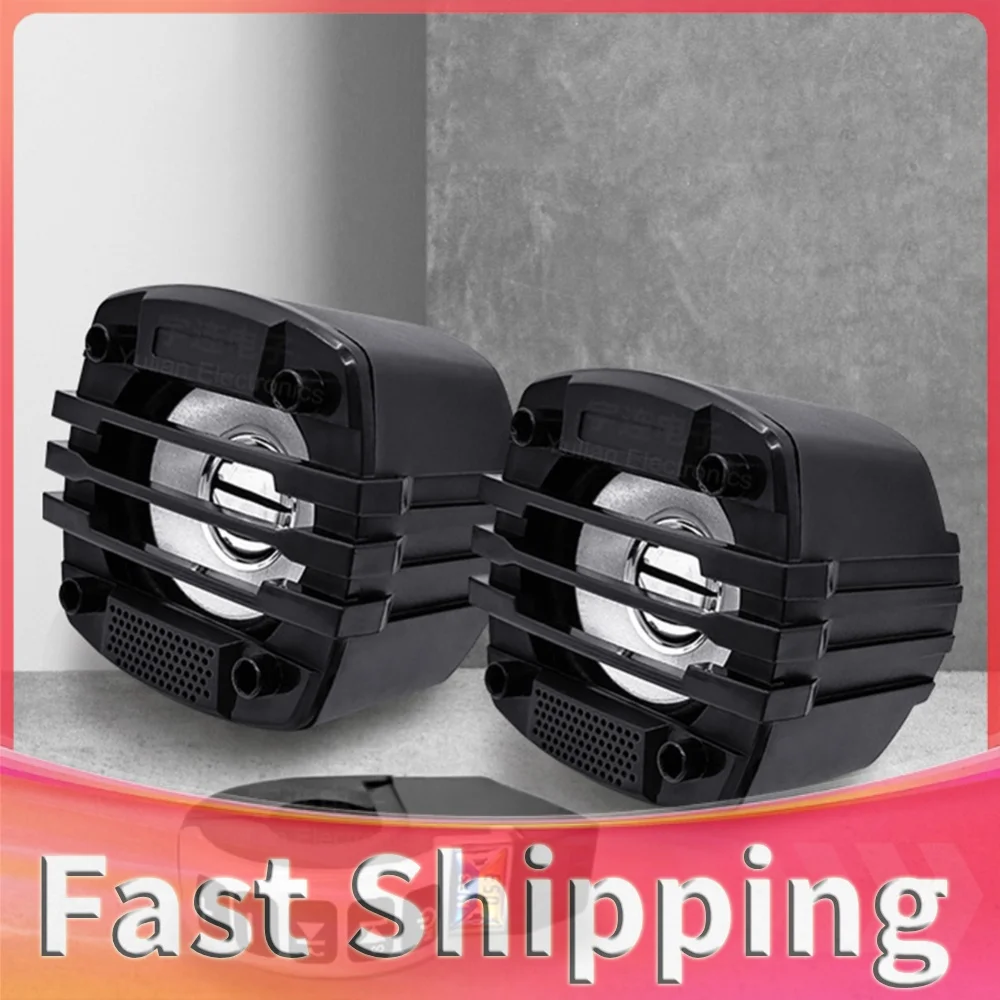 BT Audio with Handle Switch Support FM Radio Motorbike Audio Bluetooth-Compatible TF Card Playback & USB Mobile Phone Charging