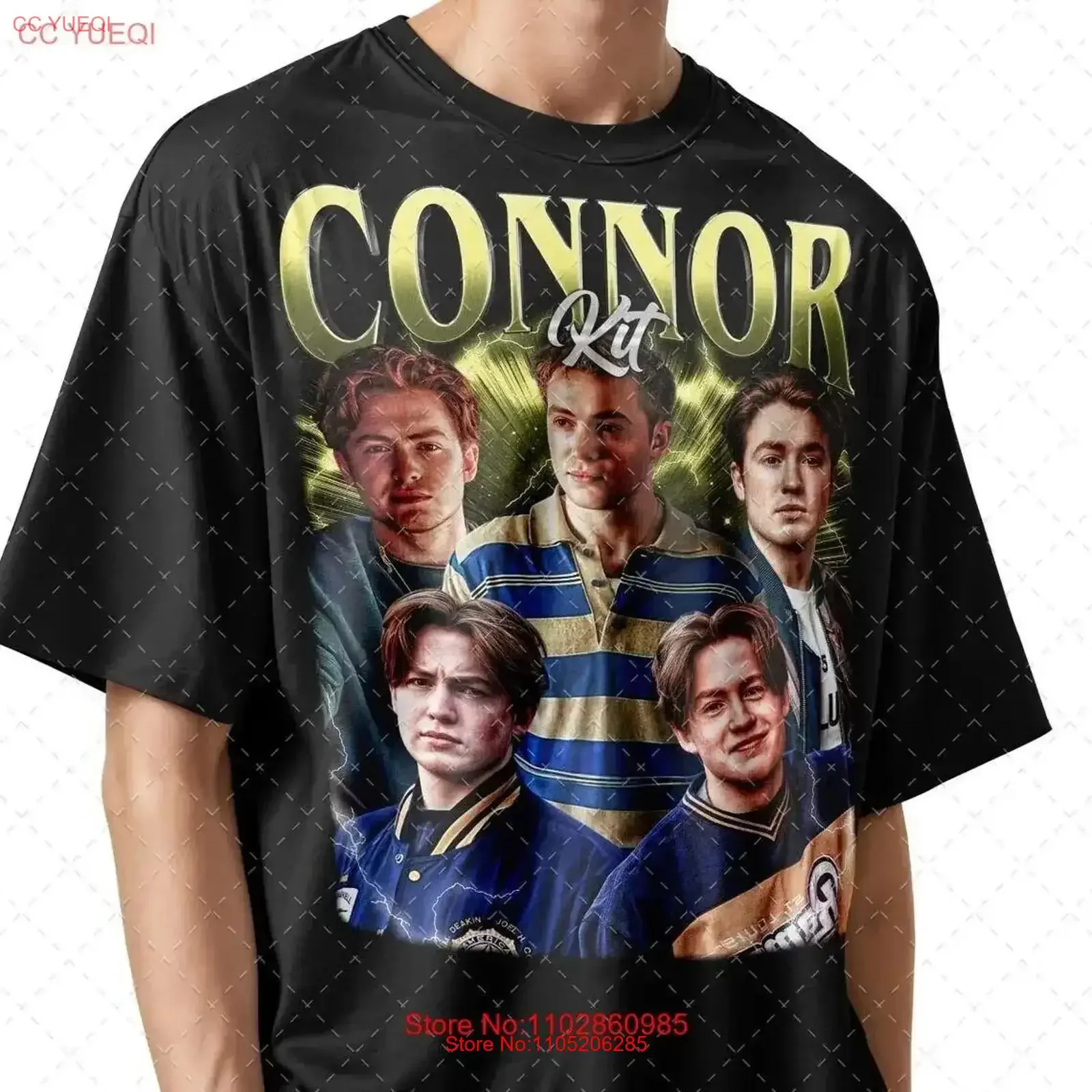 Vintage Kit Connor T Shirt for Fans TV Series Fa Washed designer clothes Breathable Stylish Comfortable Casual Soft vintage