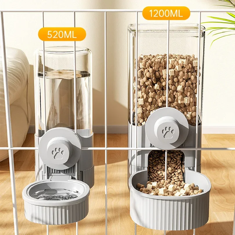 

Suit Pet Hanging Water Dispenser Cat Automatic Feeder Dog Hanging Cage Drinking Water and Eating Supplies Cat Bowl Dog Food Bowl