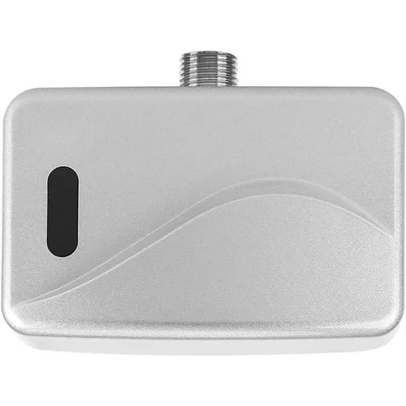 ABGE-Urinal Flush Valve Set, Urinal Valve, Bathroom Toilet Automatic Sensor Touchless Exposed Wall Mount