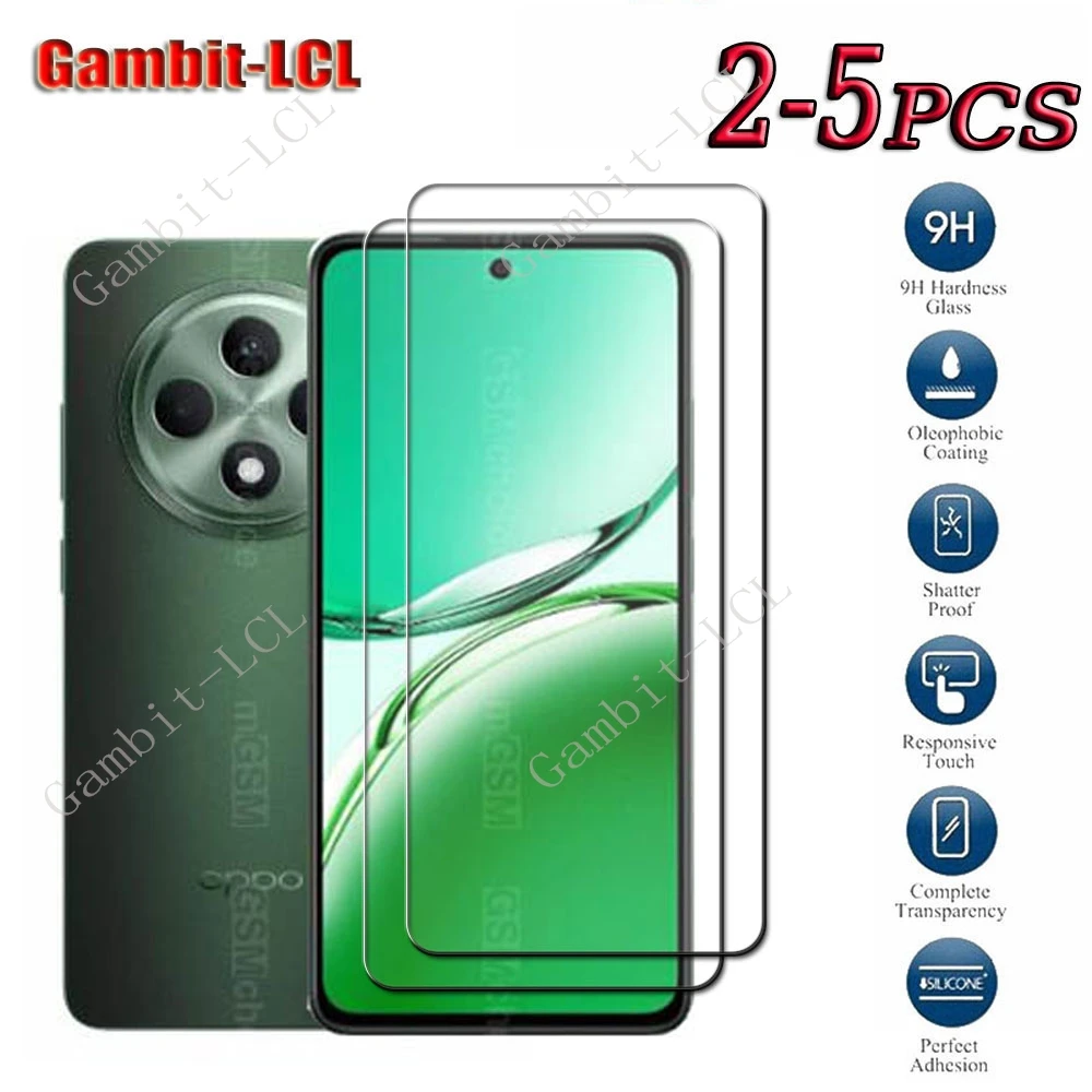 

9H HD Original Tempered Glass For OPPO Reno12 F 5G 6.67" OPPOReno12F Reno12F 12F FS 4G Screen Protection Protector Cover Film