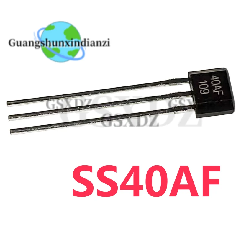 10pcs SS40AF SS41F SS495A SS49E 40AF 41F 495A 49E OH41F Hall sensor SS40 SS41 SS49 A3144E US1881 AH3503 OH137 US5881 HAL276 NEW