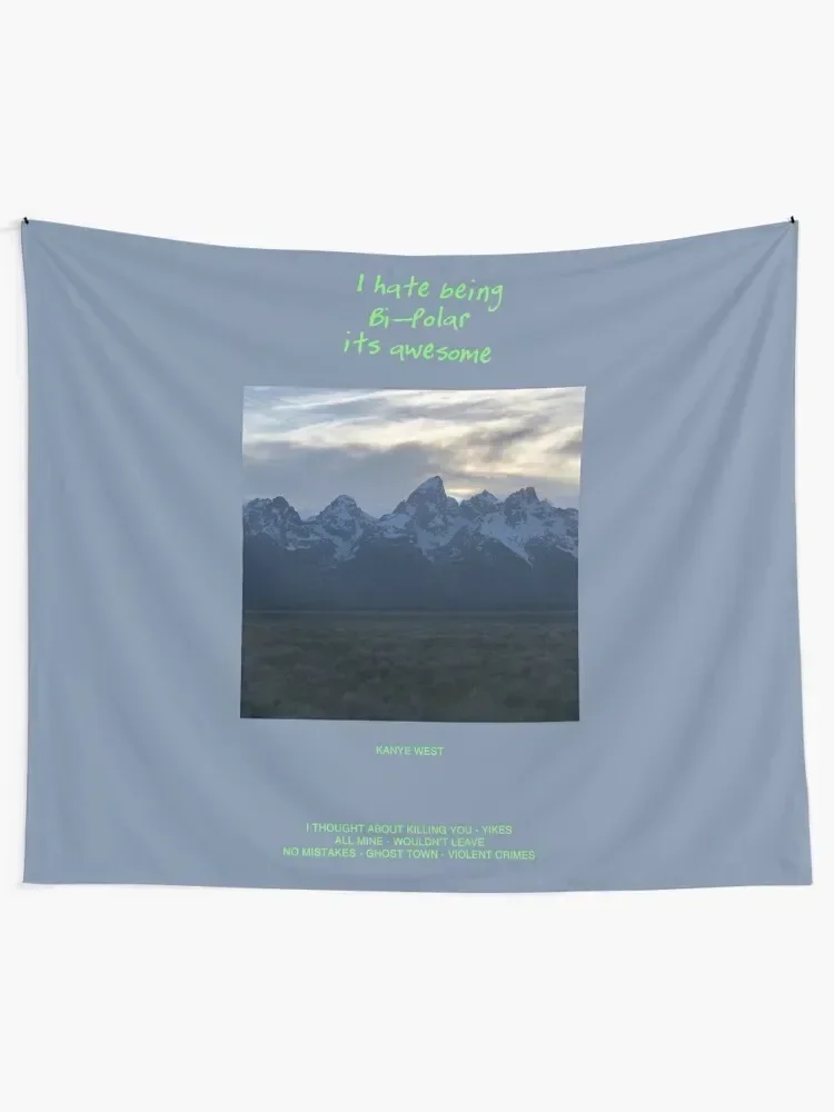 HATE BEING BI-POLAR Tapestry Decoration For Home Room Aesthetic Wall Decor Tapestry