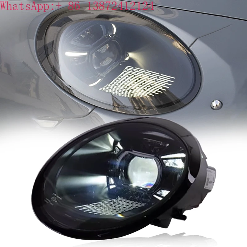 

Car Lights for 911 LED Headlights DRL 2013-2019 Automotive Accessories Front Projector Lens Head Lamp 992 Design