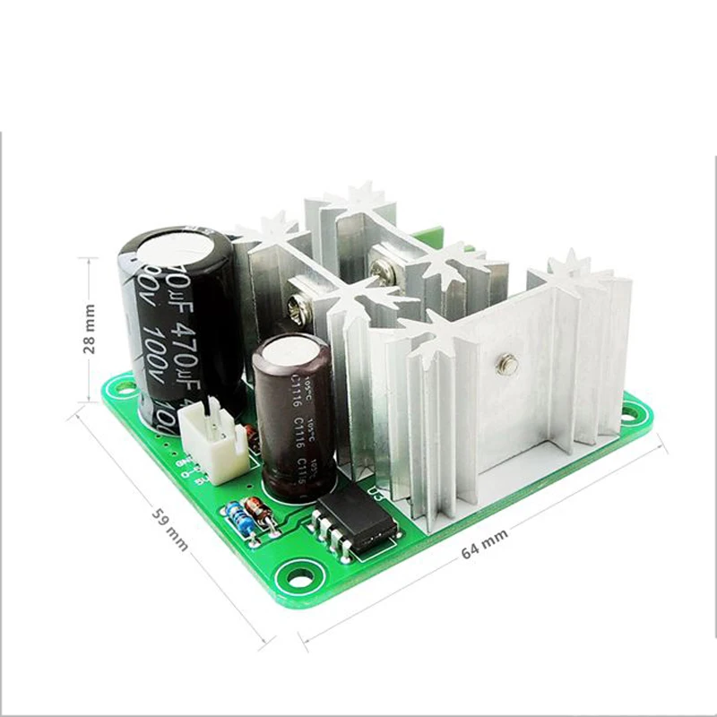 1/2/5/10/20Pcs CCMHCN DC Motor Universal PWM Stepless Speed Control Switch Governor High Efficiency PLC 6V12V36V60V90V15A