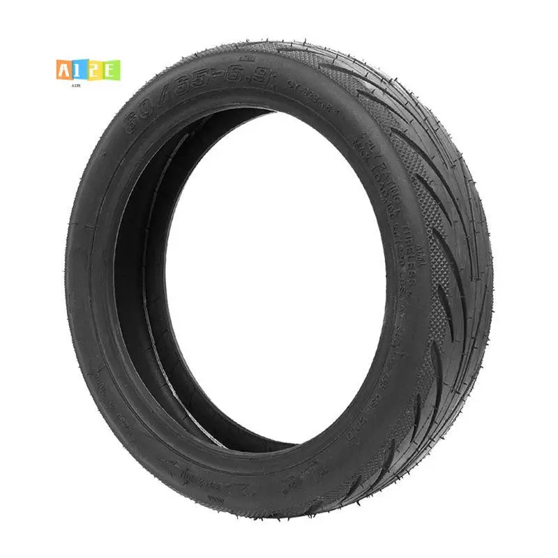 

A12E-9.68Inch Tubeless Rear Jelly Tire For Ninebot MAX G2 G65 Electric Scooter 60/65-6.9 Vacuum Outer Tyre Accessorie Black