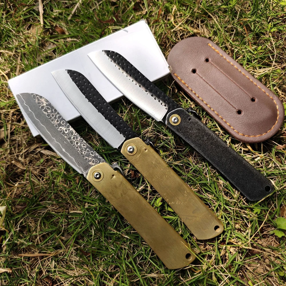 

Нож для приключений в дикой природе, универсальный карманный складной нож для выживания в кемпинге, портативный нож для резки фруктов, тактический уличный нож EDC