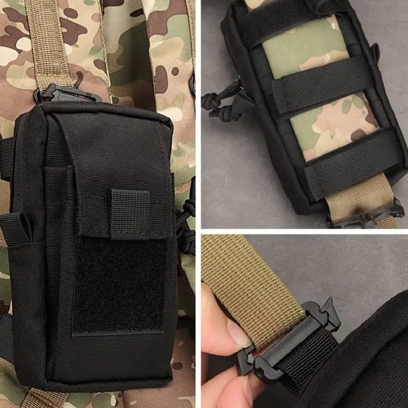 Outdoor MOLLE Tactical Bag Multi Function Outdoor Military Bag Hunting Men Shoulder Strap Pack Phone Pouch Wallet Waist Packs