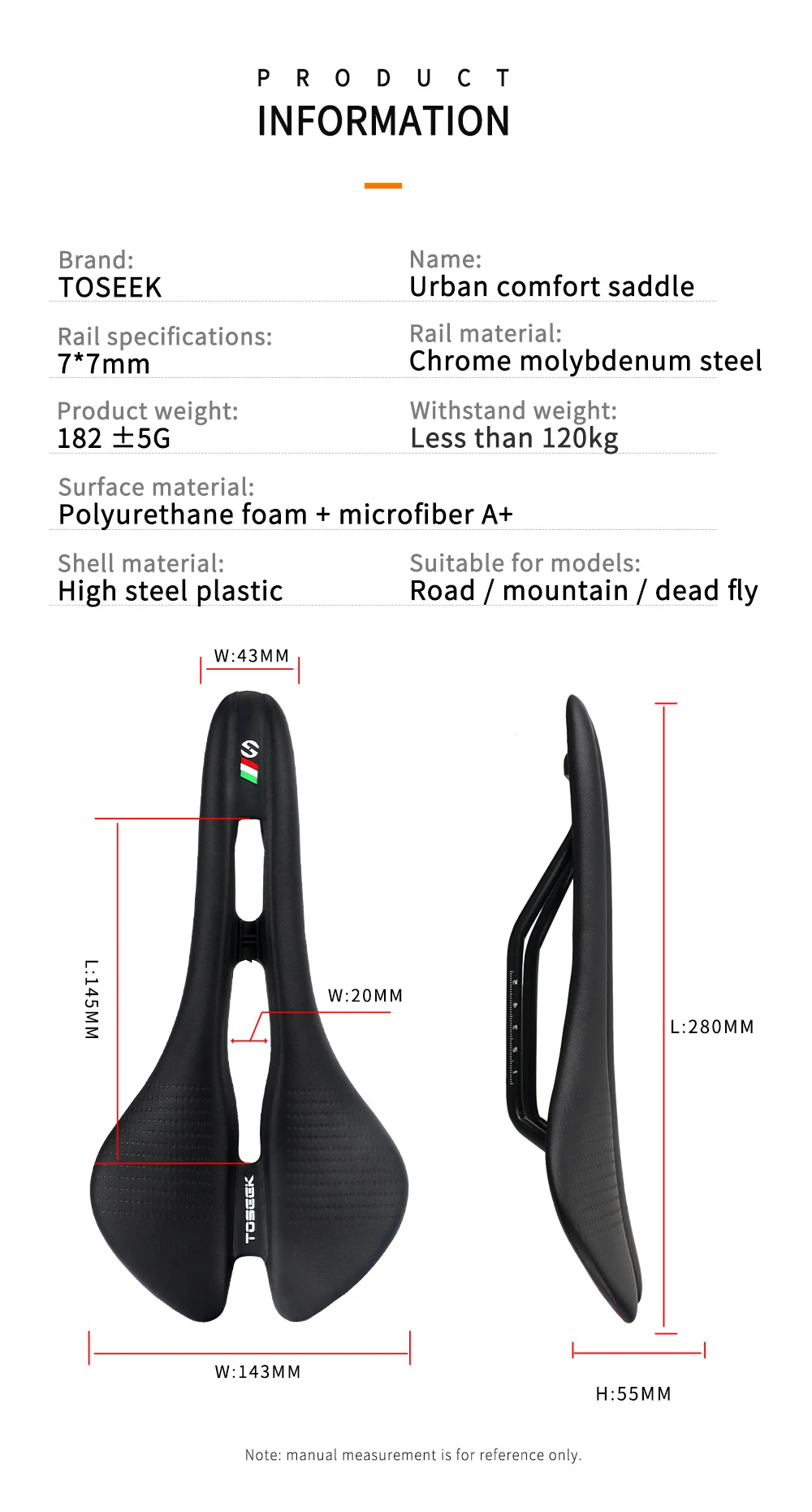 Fahrradsattel Ultraleicht MTB/Rennrad Sitzkissen Komfortabler Ergonomischer Fahrradsattel Langlebiges Zubehör für Straßen- und Gravel-Fahrräder – Detail 2
