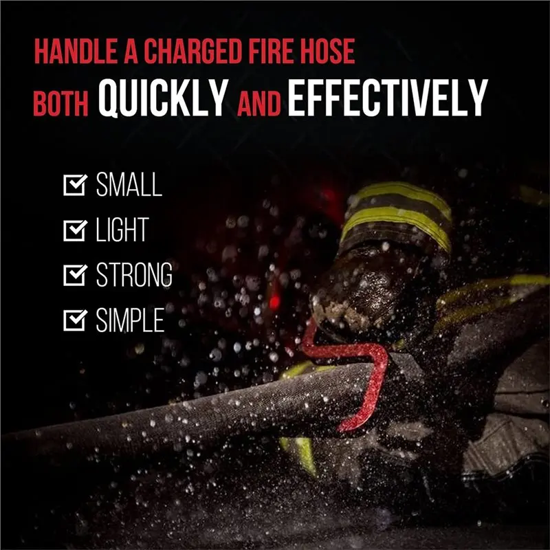 JHD Snagger Tool For Firefighters Light-Weight Durable Gear For Firefighting Hose Handling Tool Lightweight