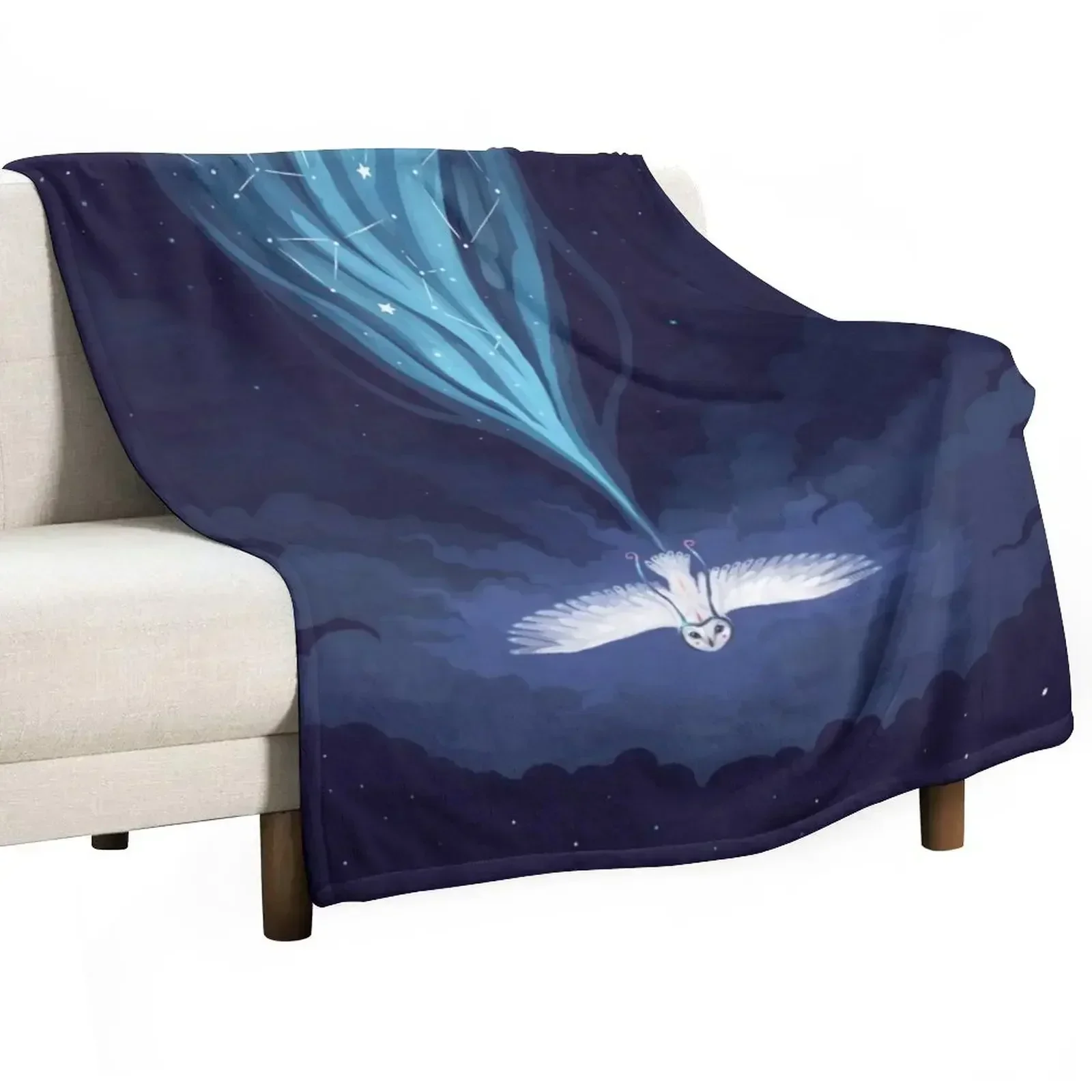

Night Owl 2 Throw Blanket cosplay anime Cute Luxury Throw Blankets
