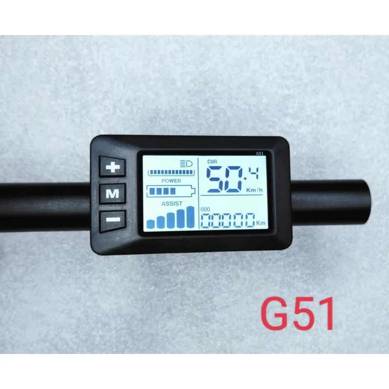 

Электрический велосипед, литиевая батарея, велосипедный ЖК-дисплей, переключатель G51, умный дисплей, 36 В, 48 В