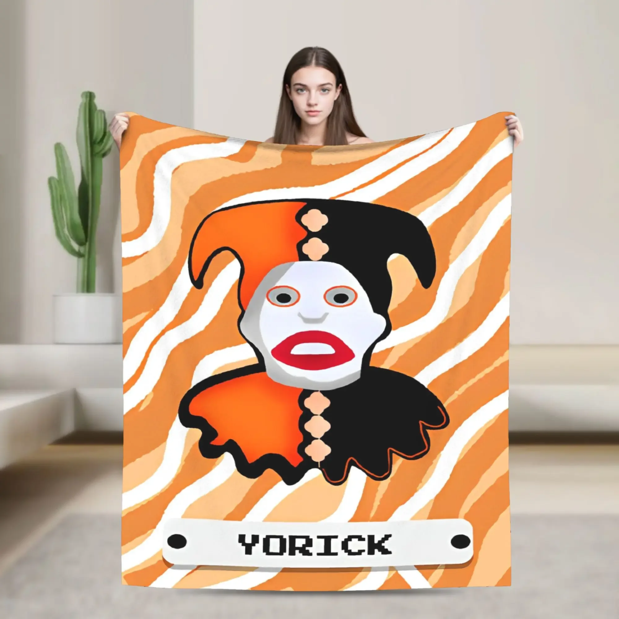 Balatro Game Card Joker Blankets Soft Warm Fashion Plush Throw Blanket for Bedroom Decorative Flannel Bedspread Bed Cover