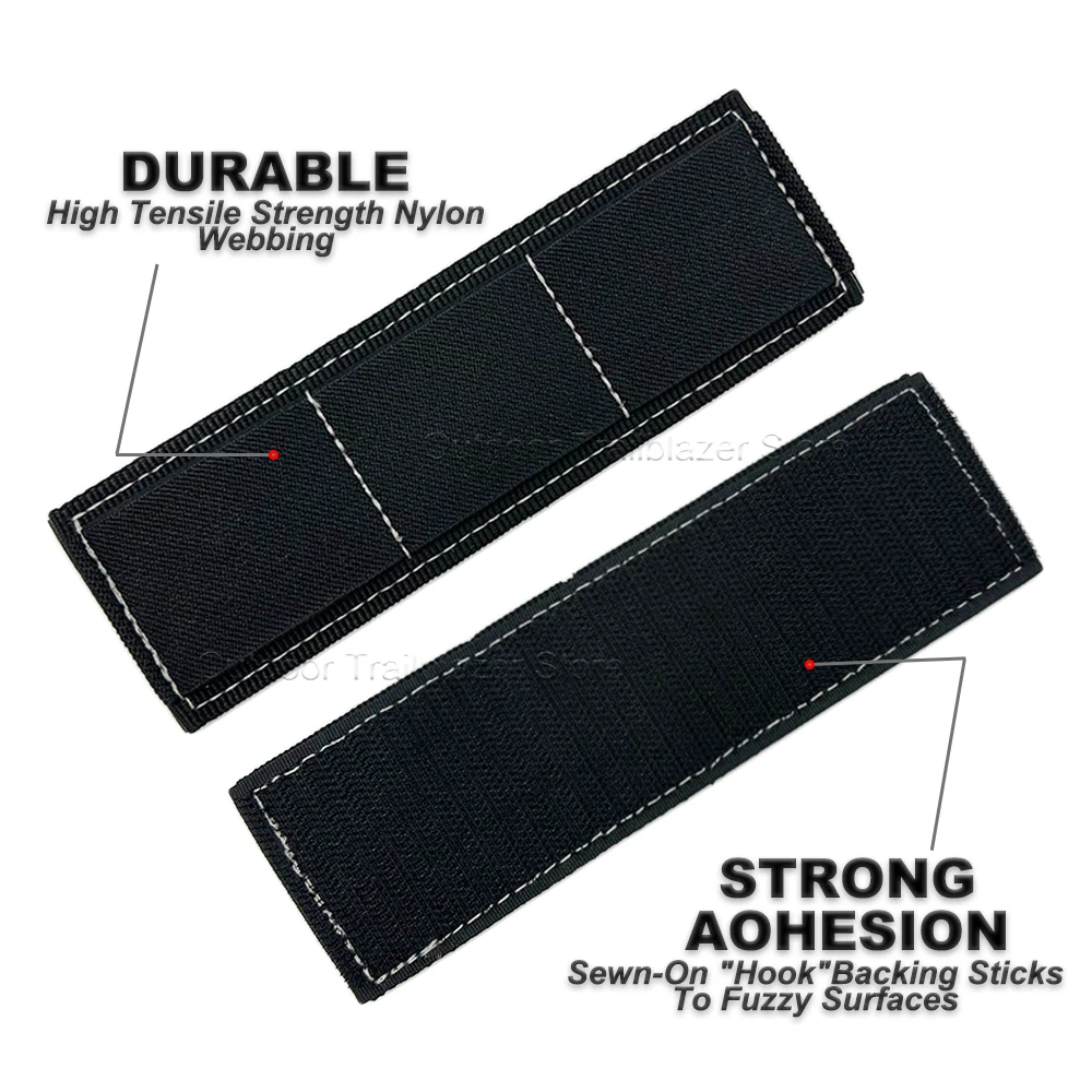 Tactical Hook Loop Panel Pouch Modular 3-Clip EDC Tool Inner Separation Holder for Vest Backpack Bags Hunting Accessories Gear