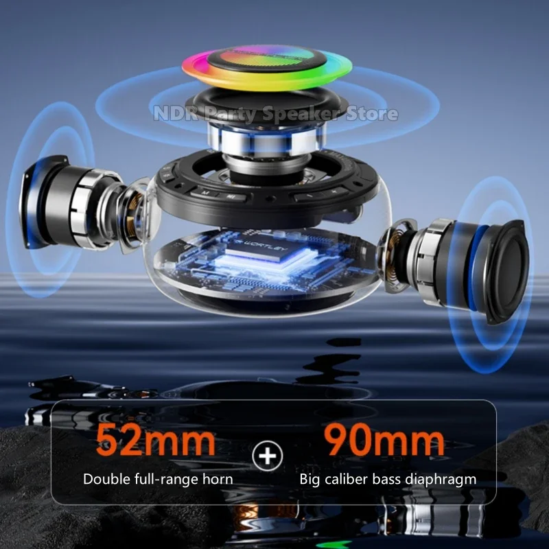 سمّاعات بلوتوث المنزل اللاسلكية الصغيرة الصوت في الهواء الطلق التخييم طبل مضخم الصوت الزائد U القرص كمبيوتر السيارة مكبرات الصوت عالية الجودة