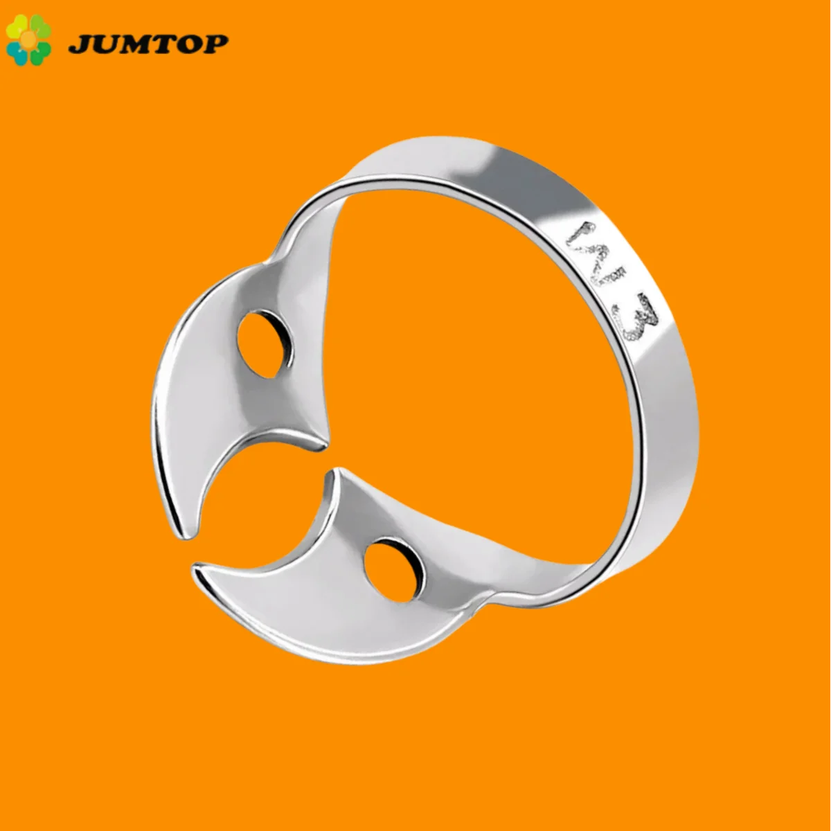 Dental Rubber Dam Clamp | Single Isolation Clip for Endo Restorative | Surgical Stainless Steel | Barrier Instrument
