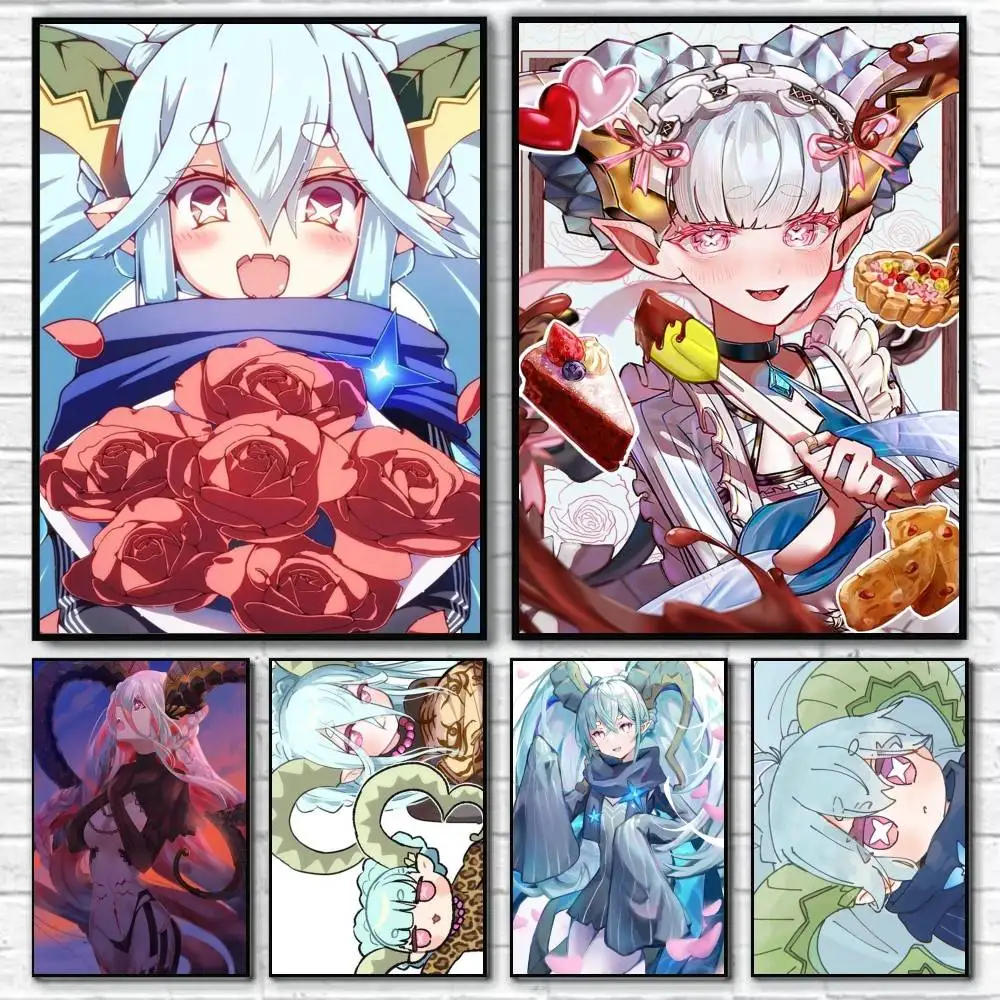Ларва Тиамат - Постер с персонажем аниме из FGO, HD-печать, настенное искусство, декор для дома
