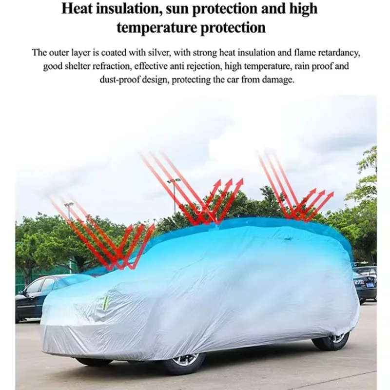 Smart Car Cover Automatic Car Cover with Remote Control Quick and Convenient to Protect Your Car Universal Fit for Sedan