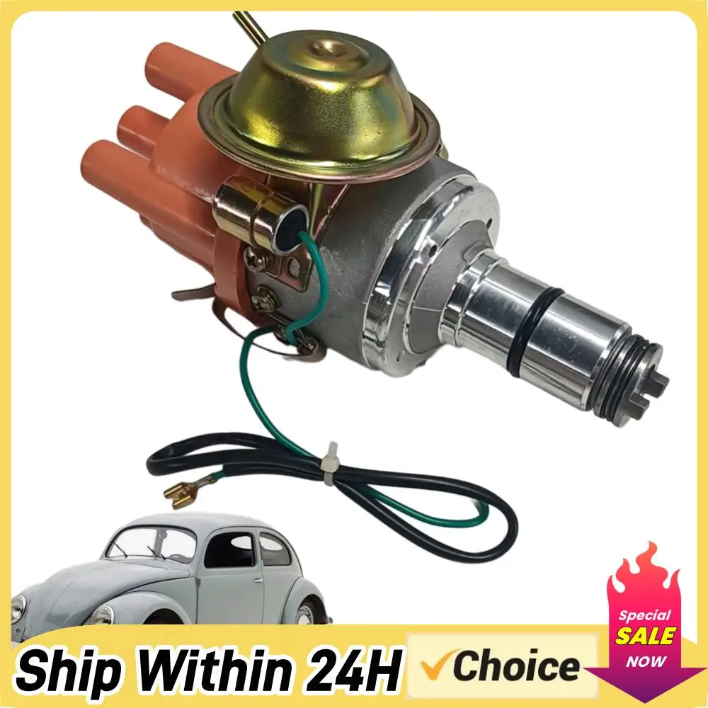 

Распределитель зажигания с крышкой и ротором, замена 0231170034 для Beetle 1961-1979, Split T2 1961-1967