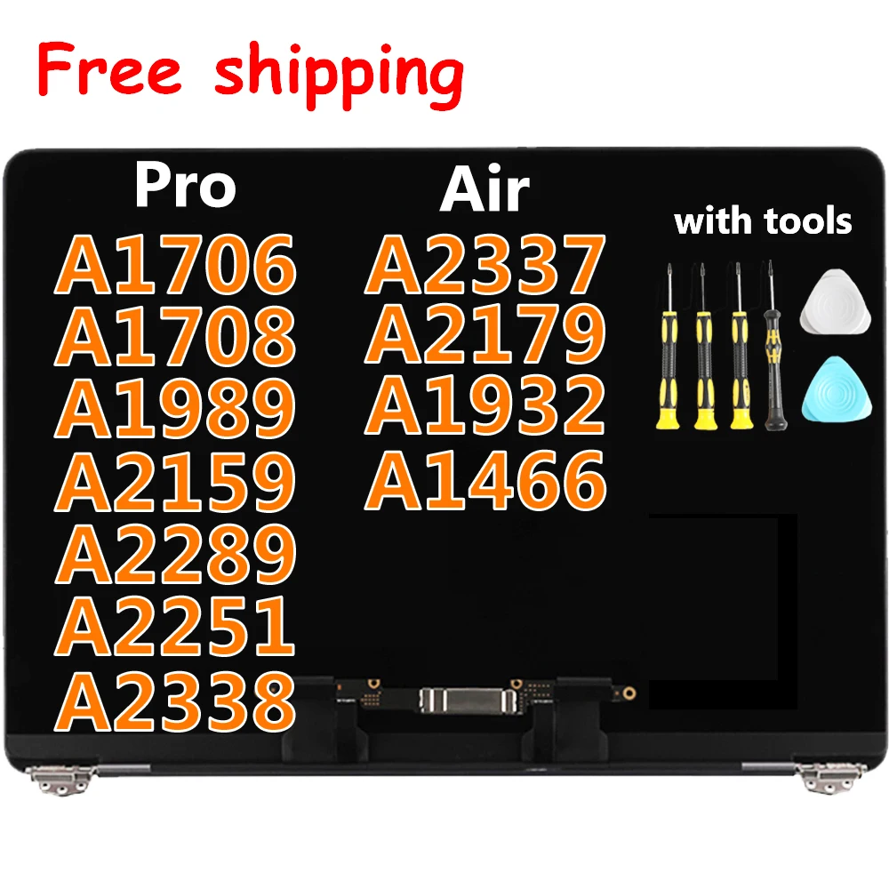 New For MacBook A1932 A2179 A1466 A1706 A1708 A1989 A2159 A2251 A2289 A2338 A2337 Laptop LCD Screen Display Assembly Replacement 148 sold271,590.51298,452.47Save 26,861.96-9%1000MAC LCD StoreSee previ