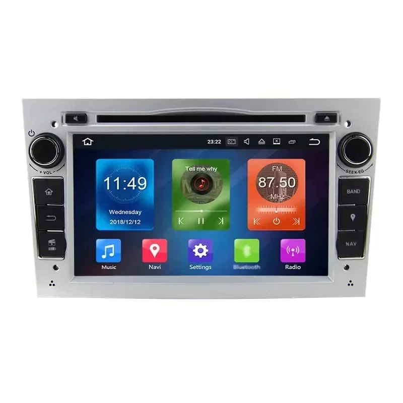 7'' 2Din RK PX5 Android10.0 Octa-core 4G+64G Car DVD GPS Player for Vauxhall Opel Astra Vectra Corsa with WiFi Radio/RDS BT D+