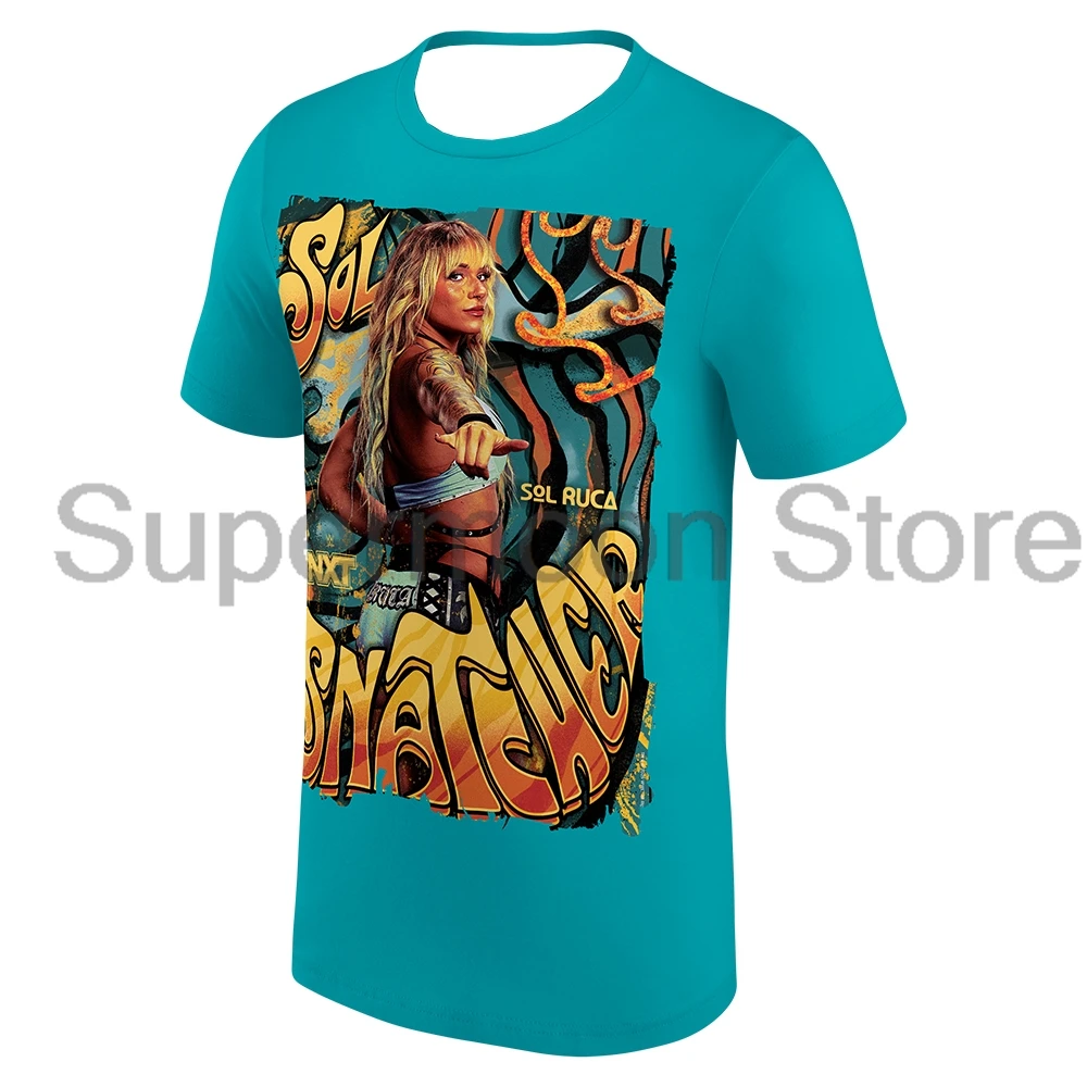Sol Ruca Photo T-shirt Crewneck Short Sleeve Polyester Tee Men Women Outdoor Streetwear Tops