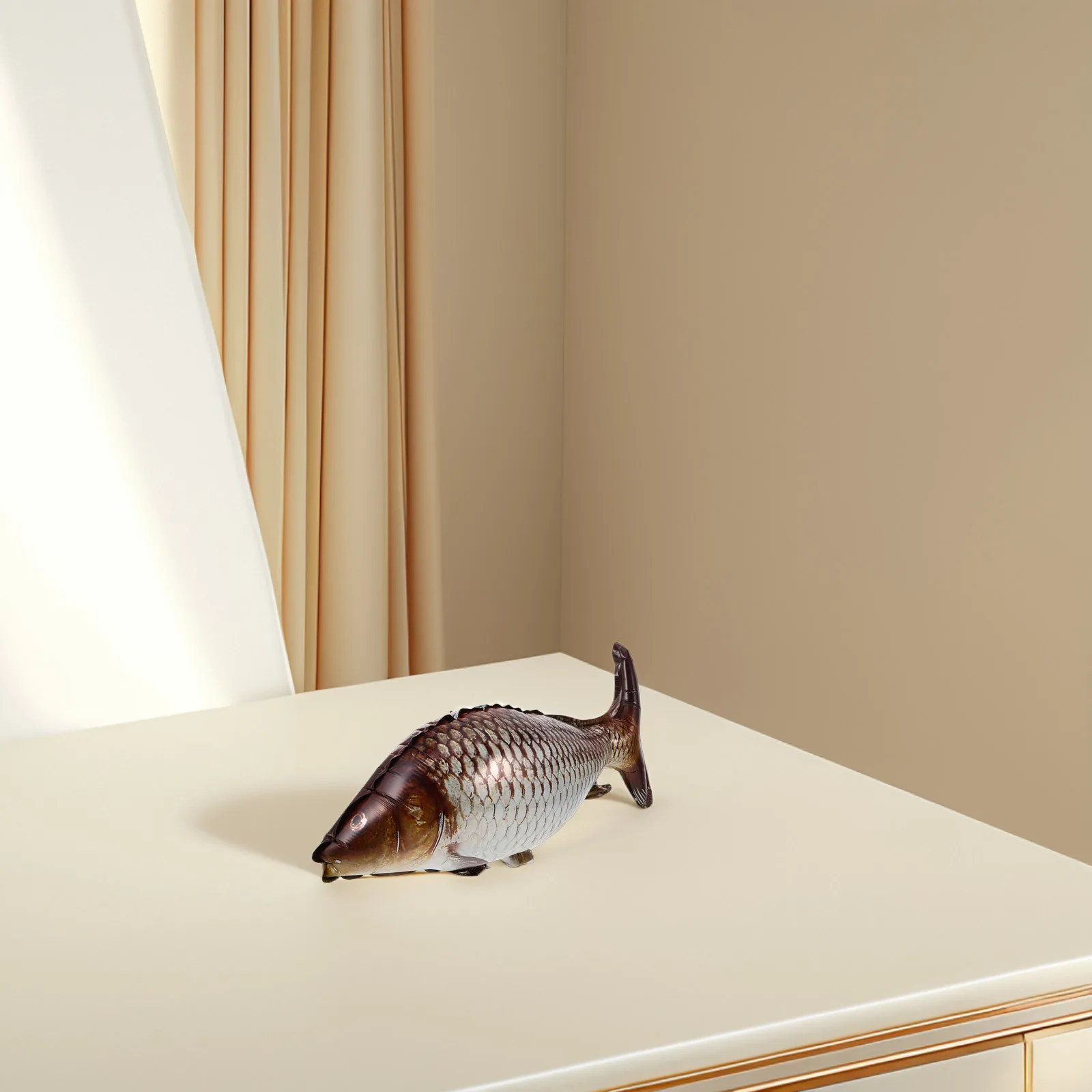 

6Pcs Decorative Carp Fish Balloons Adorable Design Under The Sea Party Supplies Kids Birthday Celebrations Fishing Balloon