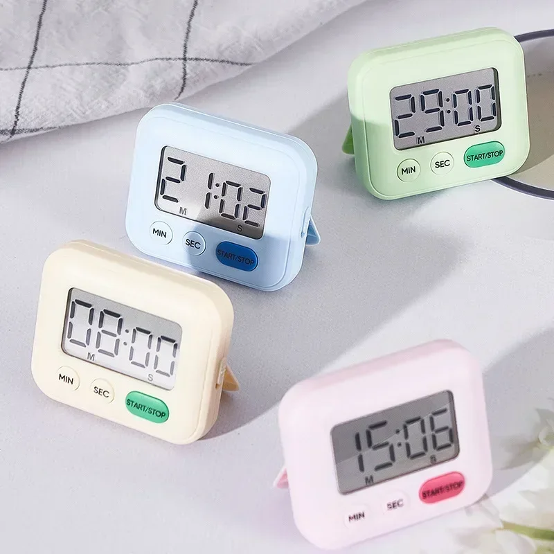 

Digital Timer, Square, Cooking, Count Up, Countdown, Alarm Clock, Sleep, Stopwatch, Large Display, Digital Screen Kitchen Timer