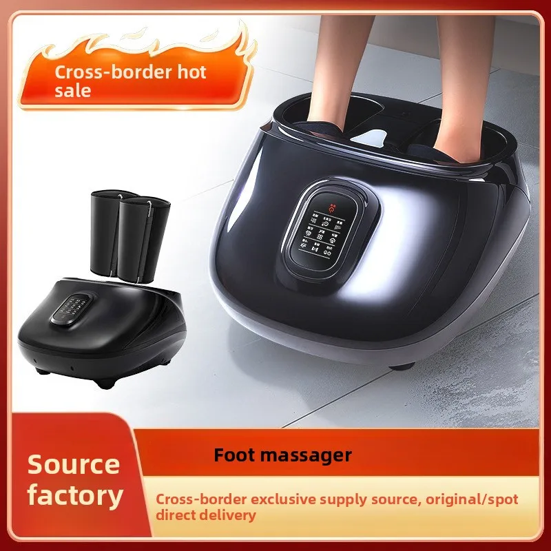 

2025 Cross-border Foot Massage Machine Leg Massager Air Wave Automatic Kneading Full Airbag Calf Foot Massager