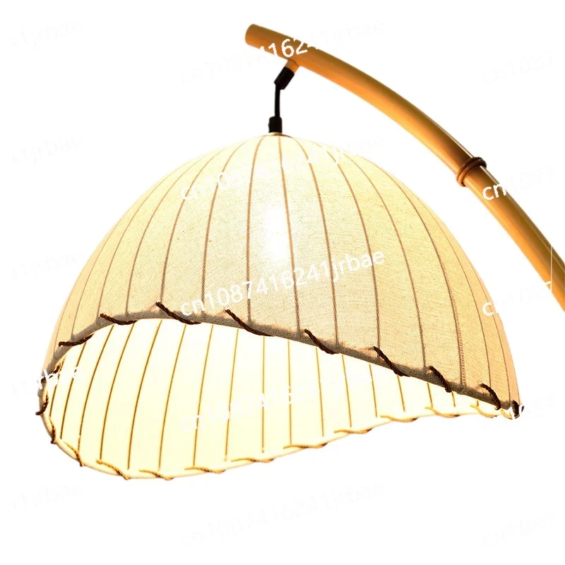 

Floor Lamp Living Room Retro Silent Style Zen Bed & Breakfast Study Tea Bedroom Japanese Bedside Vertical Reading