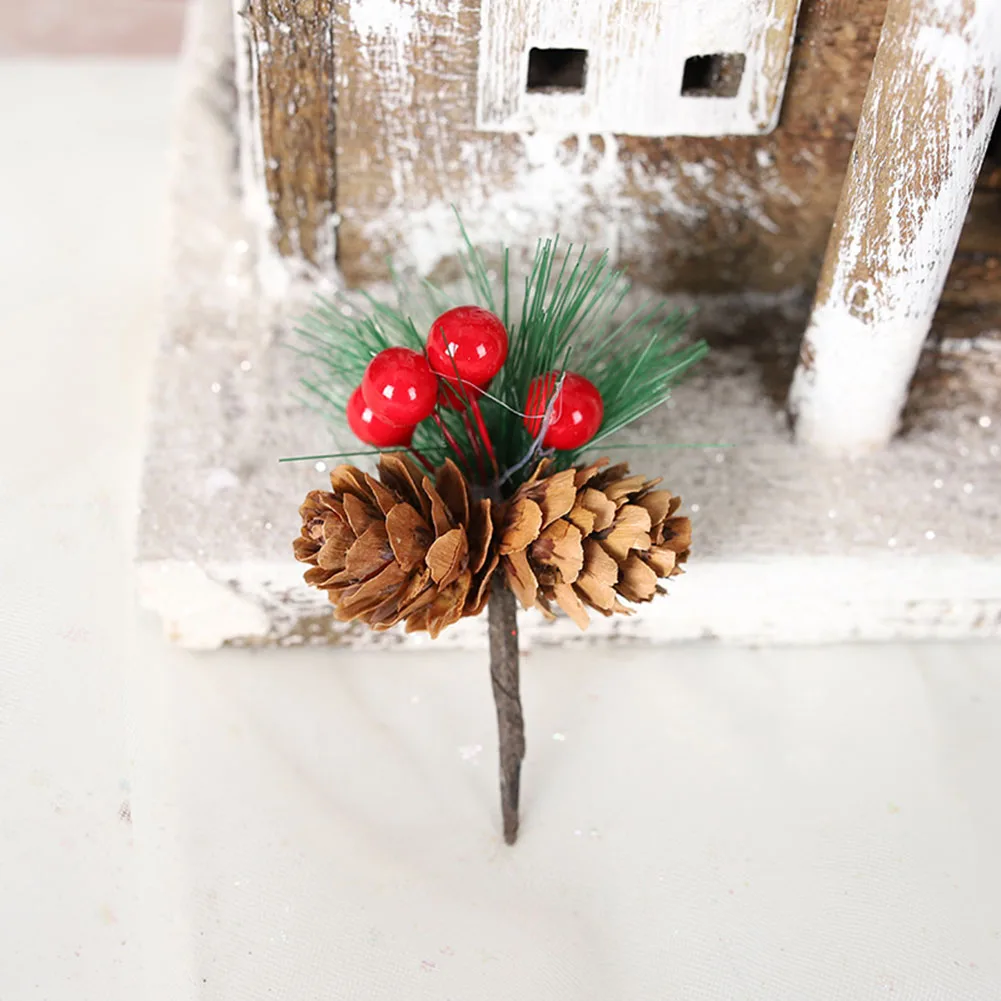 Decorative Pine Picks For Christmas Artificial Holiday Centerpieces Red Artificial Pine Picks Endless Decorating Possibilities