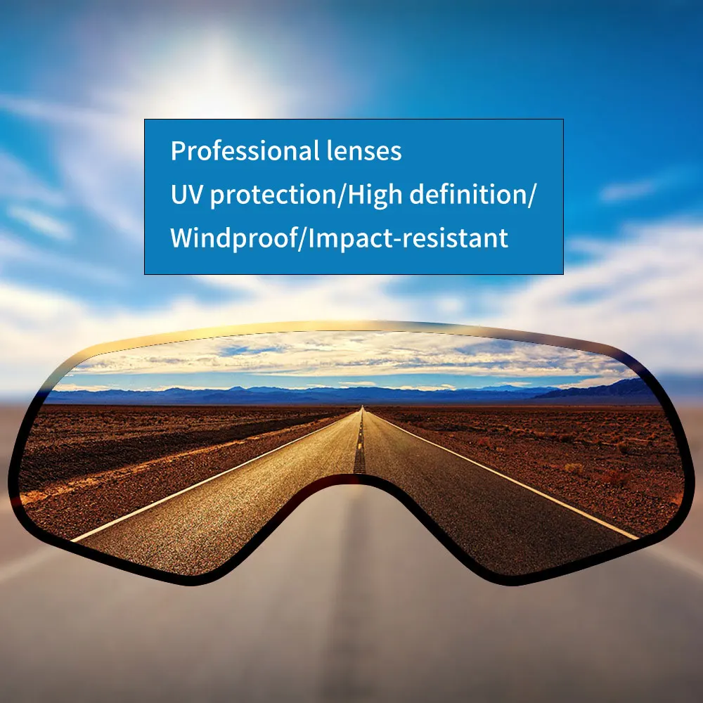 Retro Motorcycle Helmet Pilot Goggles Glasses Windproof Motocross Sunglasses Vintage Helmet Glasses Cycling Racing Cafe Racer